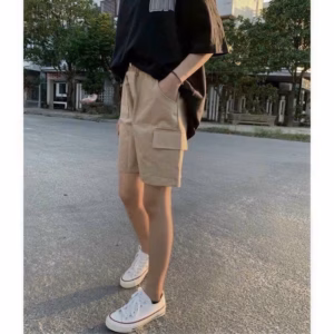 Quần Kaki Lửng Túi Hộp Nam Có 2 Túi Dây Rút Thoải Mái Phong Cách Đường Phố - Htm Fashion