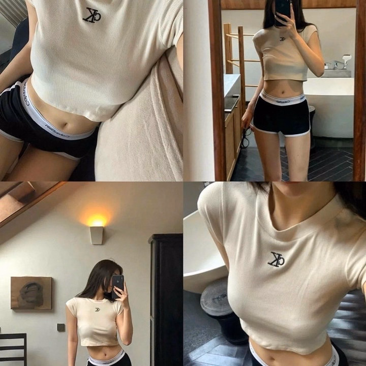 Áo Thun Ck Nữ Cộc Tay Cực Hot Từ 35-65Kg Dành Cho Nữ - Ảnh 12