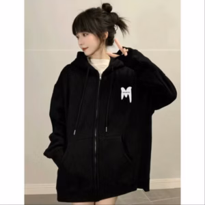 Áo Khoác Hoodi Nỉ Nam Nữ In Chữ M Cực Đẹp Thời Trang Hot Trend - Htm Fashion