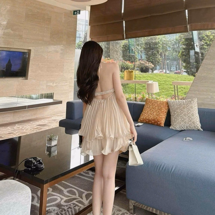 Set Bộ Voan Tơ Gãy Kết Bông Bt120L- Nana House - Ảnh 6