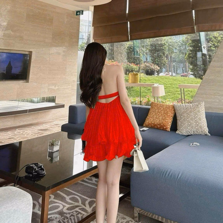 Set Bộ Voan Tơ Gãy Kết Bông Bt120L- Nana House - Ảnh 5