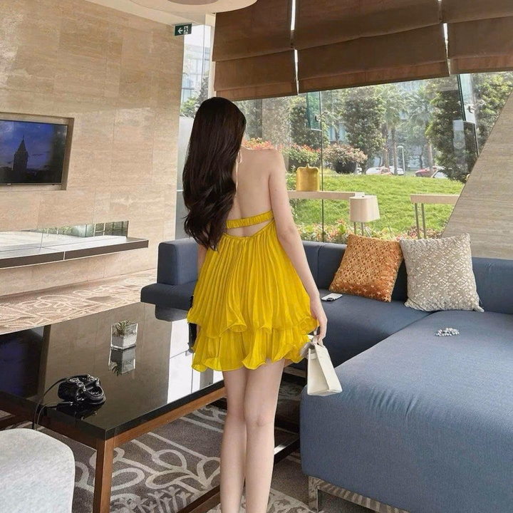 Set Bộ Voan Tơ Gãy Kết Bông Bt120L- Nana House - Ảnh 8