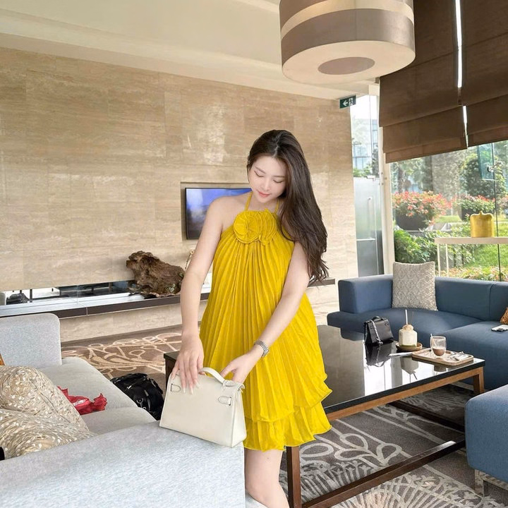 Set Bộ Voan Tơ Gãy Kết Bông Bt120L- Nana House - Ảnh 3