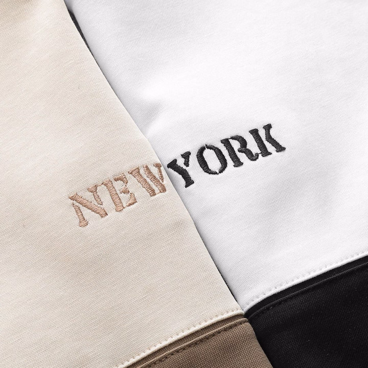 Áo Thun Cổ Tròn Newyork Phối Chất Cotton Mềm Mịn Thoáng Mát P221 - Lady'S Passion - Ảnh 7