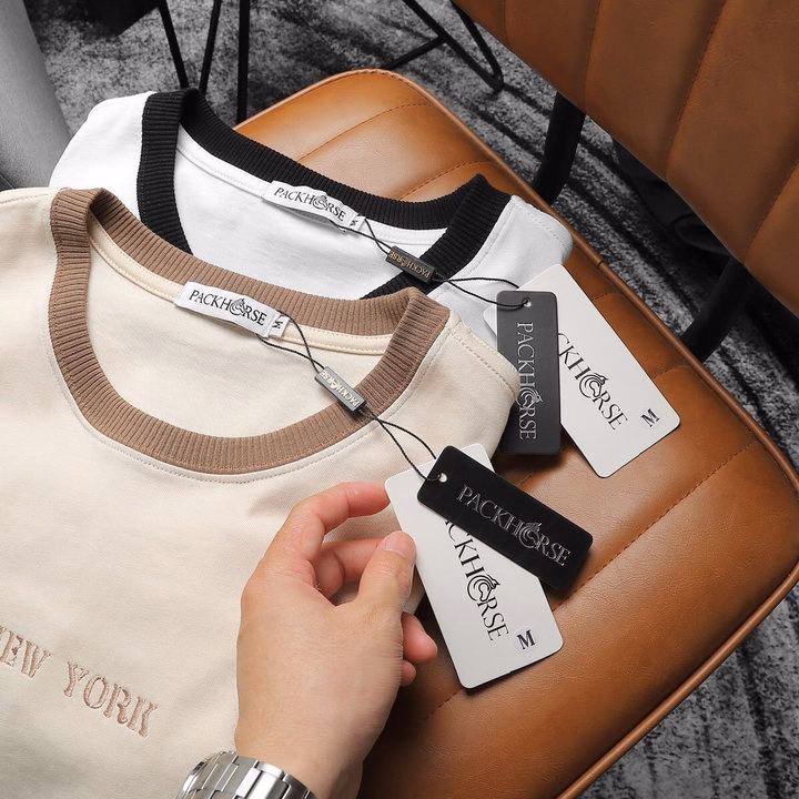 Áo Thun Cổ Tròn Newyork Phối Chất Cotton Mềm Mịn Thoáng Mát P221 - Lady'S Passion - Ảnh 8