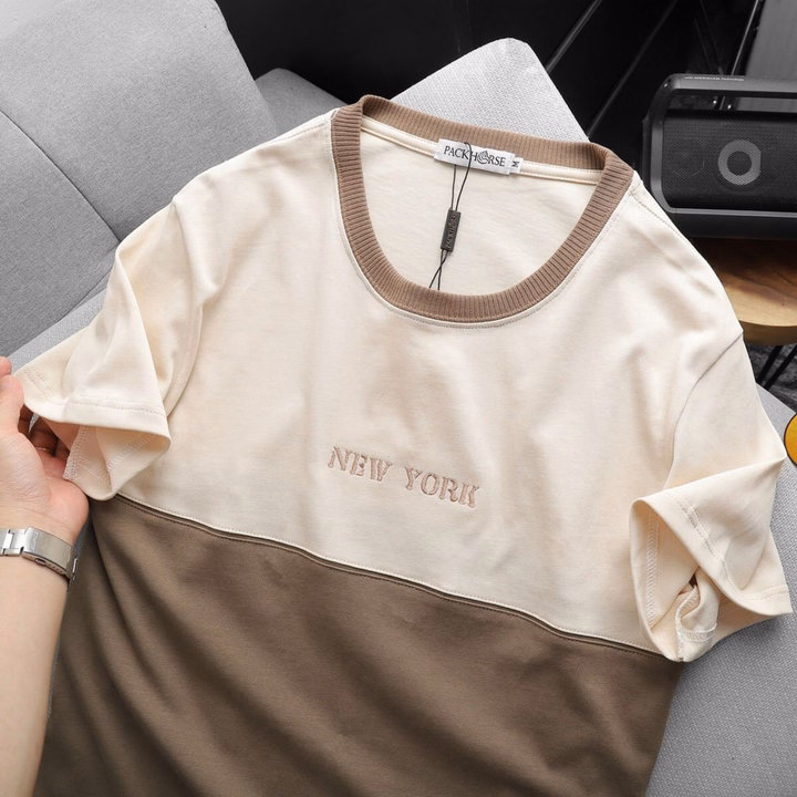 Áo Thun Cổ Tròn Newyork Phối Chất Cotton Mềm Mịn Thoáng Mát P221 - Lady'S Passion - Ảnh 10