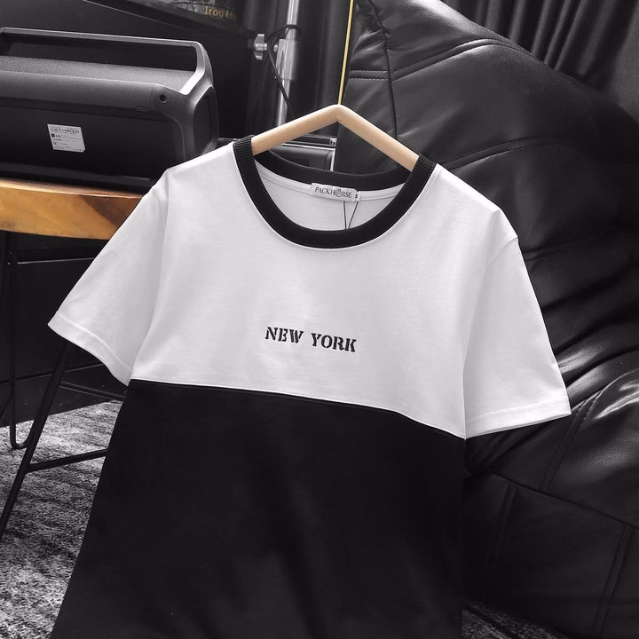 Áo Thun Cổ Tròn Newyork Phối Chất Cotton Mềm Mịn Thoáng Mát P221 - Lady'S Passion - Ảnh 12