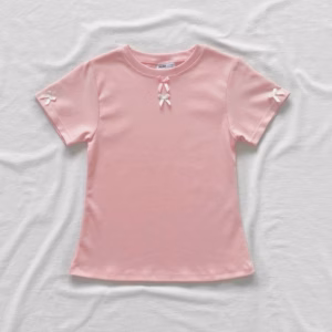 Áo Thun Cotton Nữ Form Babytee Phối Nhiều Nơ Xinh Cho Các Nàng Tp29 - Phương Store
