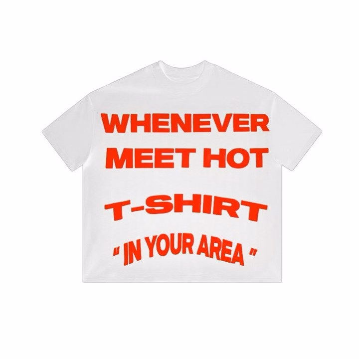 Áo Thun Form Rộng Unisex Nam Nữ In Nổi Chữ Meet Not Áo Thun Cặp Đôi Hot Tp65 - Golden Dream - Ảnh 2