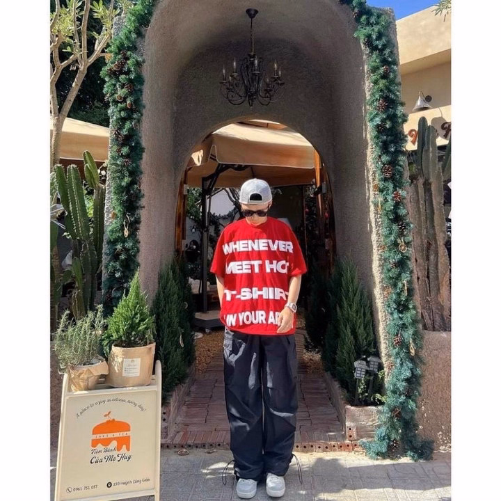 Áo Thun Form Rộng Unisex Nam Nữ In Nổi Chữ Meet Not Áo Thun Cặp Đôi Hot Tp65 - Golden Dream - Ảnh 6