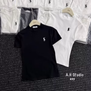 Áo Thun Cotton Nữ Thêu Hình Ngựa Đơn Giản Mà Siêu Xinh Tp39 - Golden Dream