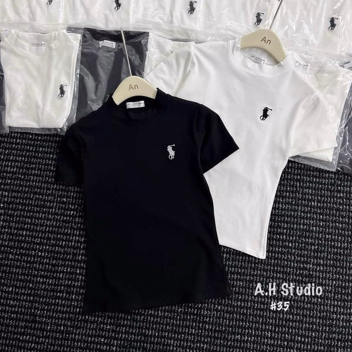 Áo Thun Cotton Nữ Thêu Hình Ngựa Đơn Giản Mà Siêu Xinh Tp39 - Golden Dream