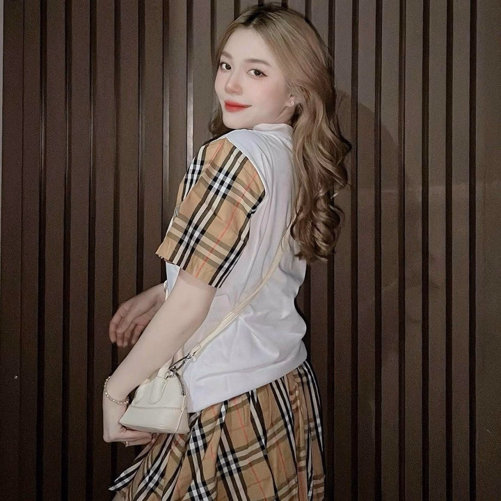 Set Áo Tăm Lạnh Phối Caro Kèm Chân Váy Caro Sh85J(Có Quần Trong)- Sam Store - Ảnh 6