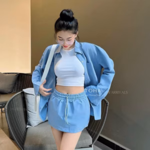 Set Bộ 3 Món Đi Biển (Váy Có Lót) Bht900- Sam Store