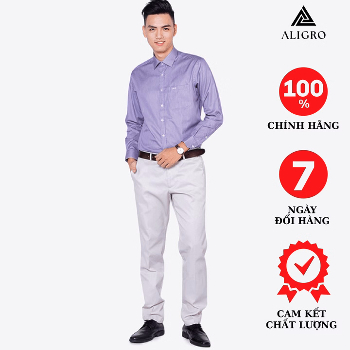 Quần Kaki Nam Màu Trắng Aligro Algk022 - Aligro