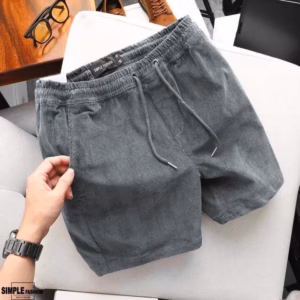 Quần Short Nam Nhung Tăm Túi Chéo - Men'S Style