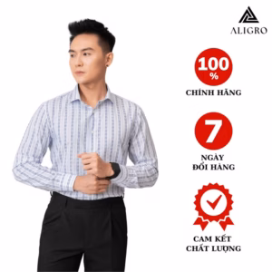 Áo Sơ Mi Nam Dài Tay Aligro Chất Liệu Bamboo Cao Cấp Mềm Mịn, Kháng Khuẩn, Chống Tia Uv Algs219 - Aligro