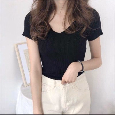 Áo Thun Tăm Cổ Tim Crotop Bhgs - Be Yourself - Ảnh 4