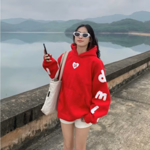 Áo Hoodie Nam Nữ Unisex Form Rộng Vải Nỉ Ngoại In Nổi Bảng Chữ Cái Dr Tp30 - Phương Store