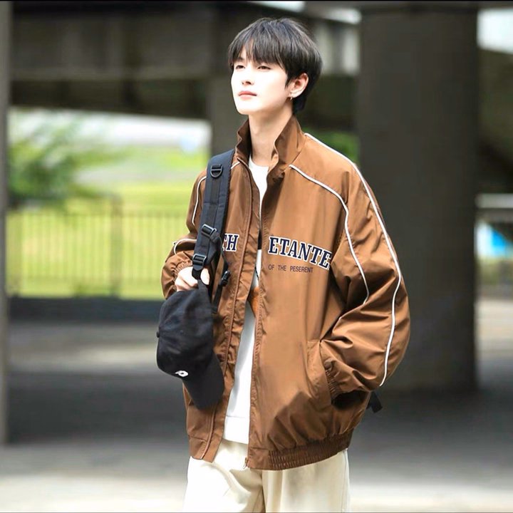 Áo Khoác Dù Ép 3 Lớp Nam Nữ Phối Tay Sọc In Chữ Kesnth -Htm Fashion - Ảnh 8