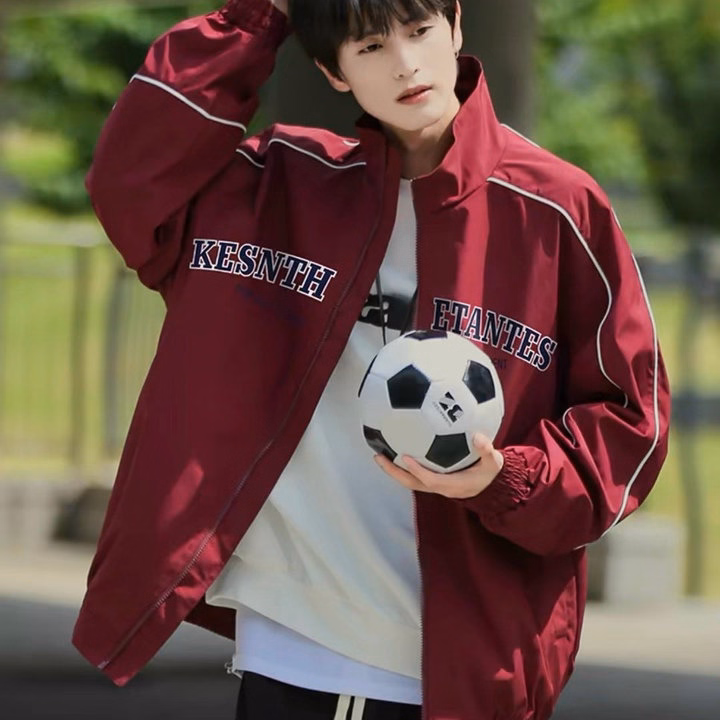 Áo Khoác Dù Ép 3 Lớp Nam Nữ Phối Tay Sọc In Chữ Kesnth -Htm Fashion - Ảnh 11