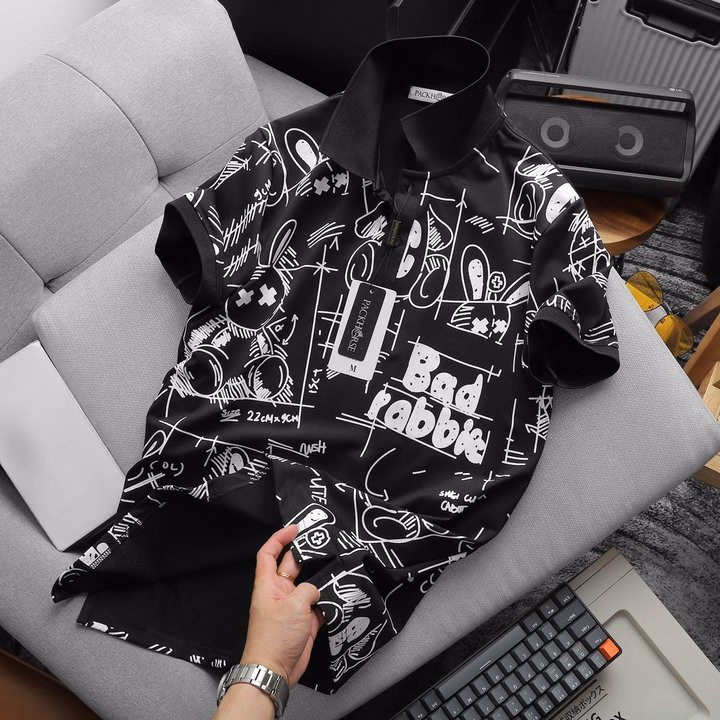 Áo Thun Cổ Bẻ Rabit Chất Cá Sấu Lạnh, Mềm Mịn P227 - Lady'S Passion - Ảnh 10