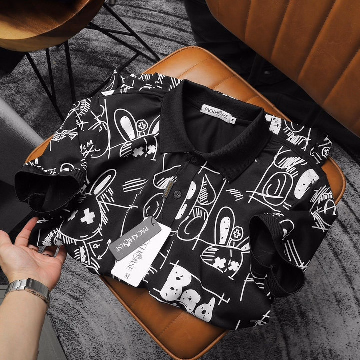 Áo Thun Cổ Bẻ Rabit Chất Cá Sấu Lạnh, Mềm Mịn P227 - Lady'S Passion - Ảnh 9