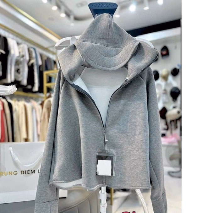 Áo Chống Nắng Dáng Ngắn, Kiểu Dáng Cánh Dơi, Chất Cotton Hàn Siêu Dày Dành Cho Bạn Nữ - Chipxinhxk