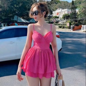 Set Bộ Đồ Nữ Xốp Chỉ Đi Biển 2 Dây Bh80H - Nana House