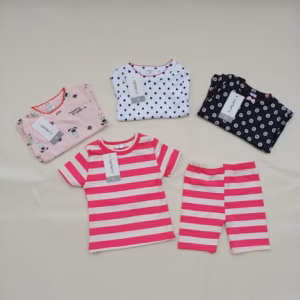 Đồ Bộ Cộc Tay Cotton Cho Bé 9 Tháng Đến 3 Tuổi Siêu Xinh