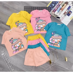 Bộ Đồ Quần Áo Cho Bé Gái In Rotojump Đáng Yêu - Be Yourself