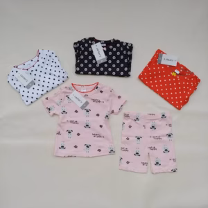 Combo 3 Bộ Cộc Tay Cotton Cho Bé 9 Tháng Đến 3 Tuổi Thoáng Mát