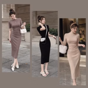 Đầm Ôm Body Thun Tăm Lạnh Lp124 - Lê Phương Boutique