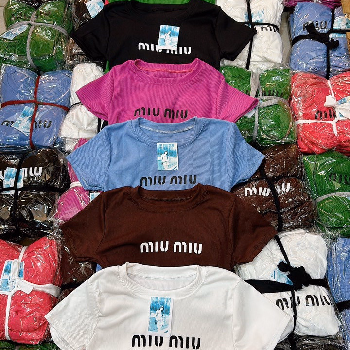 Áo Kiểu Gân Tăm Lạnh Miu Miu - Lê Phương Boutique - Ảnh 4