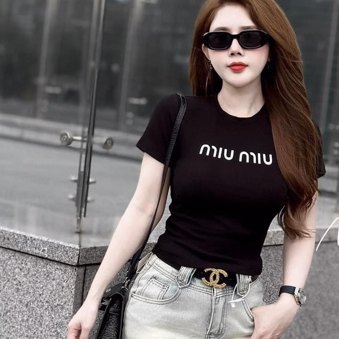 Áo Kiểu Gân Tăm Lạnh Miu Miu - Lê Phương Boutique - Ảnh 13