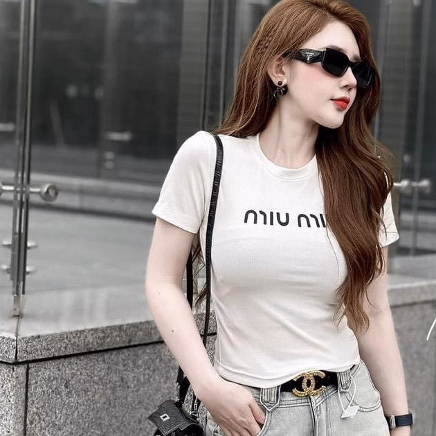 Áo Kiểu Gân Tăm Lạnh Miu Miu - Lê Phương Boutique - Ảnh 14