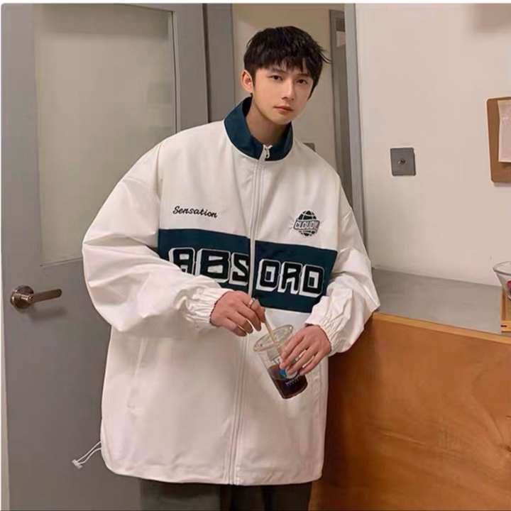 Áo Khoác Dù Cổ Cao Nam Nữ Unisex 2 Lớp In Chữ Abs Form Rộng Đủ Size Ut73 - Phương Store - Ảnh 2