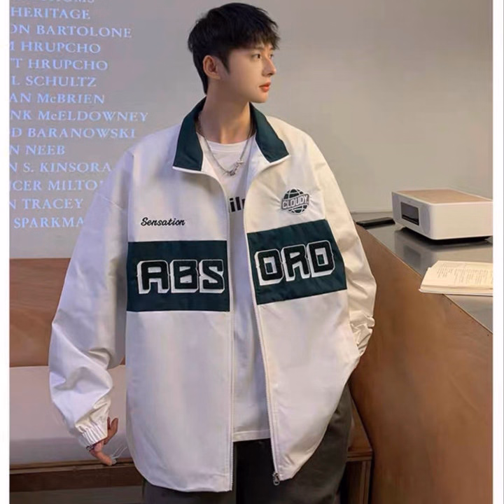 Áo Khoác Dù Cổ Cao Nam Nữ Unisex 2 Lớp In Chữ Abs Form Rộng Đủ Size Ut73 - Phương Store - Ảnh 5