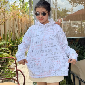 Áo Hoodie Nam Nữ Có Nón Tròng Đầu In Nhiều Chữ Aguess -Htm Fashion