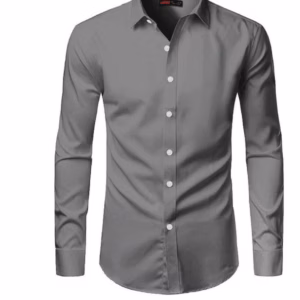 Áo Sơ Mi Nam Dài Tay Chất Cotton Lụa Chống Nhăn Thấm Hút Mf- Be Yourself