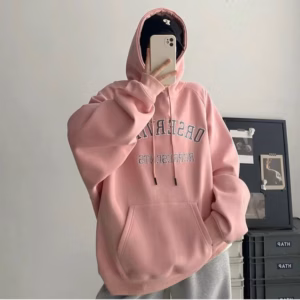 Áo Hoodie Nam Nữ Có Nón Trùm Đầu Họa Tiết Chữ Orserving Phối Túi Bụng Chất Nỉ Mịn Dày -Htm Fashion