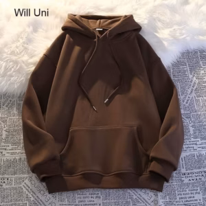 Áo Hoodie Trơn Mũ 2 Lớp Form Rộng Unisex