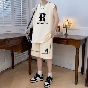 Đồ Bộ Thể Thao Nam Nữ Unisex Chữ R - Ausa House