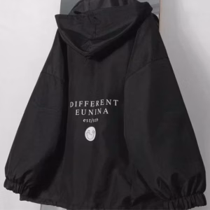 Áo Khoác Dù Mũ Rời 2 Lớp In Mặt Cười Nháy Mắt Sy637 - Sam Store