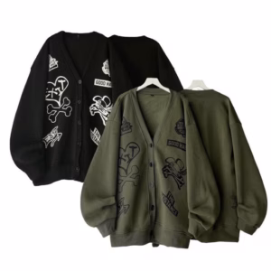 Áo Khoác Cardigian Nỉ Good Habits Nữ Form Rộng By777- Nana House