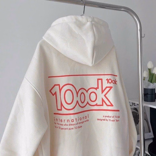 Áo Khoác Hoodie Nam Nữ Phối Khóa Kéo Họa Tiết 100Ok Chất Nỉ Mịn Dày Chống Nắng Tốt -Htm Fashion - Ảnh 3