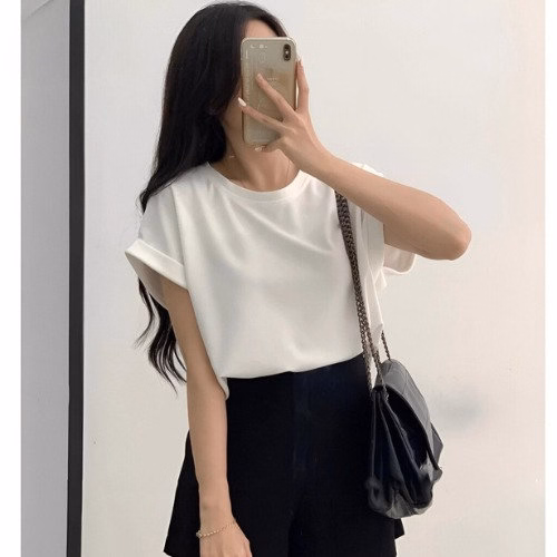 Áo Thun Body Nữtrơn Cổ Tròn Tay Ngắn Hy32I - Sam Store - Ảnh 2