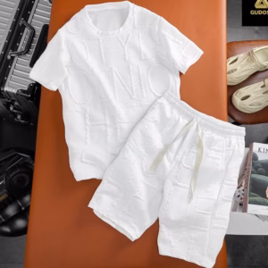 Bộ Thể Thao Nam Chất Liệu Vải Thun Xốp Dập Vân Nổi Thấm Hút Mồ Hôi - Men’S Style