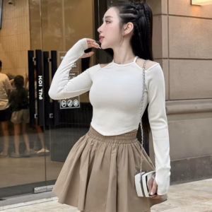 Áo Cổ Yếm Chất Tăm Lạnh - Lê Phương Boutique