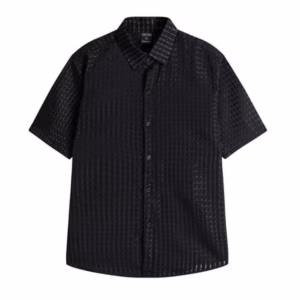 Áo Sơ Mi Tay Ngắn Vải Cotton Lưới Mặc Mát, Đi Biển Du Lich Ms - Be Yourself